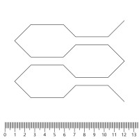 Экокожа стёганая «intipi» Viper (светло-серый/серый, ширина 1.35 м, толщина 5.85 мм) перфорация
