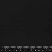 Жаккард оригинальный «Однотонный» на поролоне (чёрный, ширина 1,4 м., толщина 5 мм.) огневое триплирование