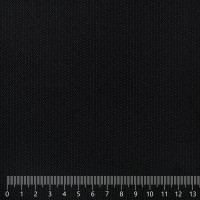 Жаккард оригинальный «SL» на поролоне (чёрный, ширина 1,6 м., толщина 4 мм.) огневое триплирование