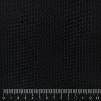 Жаккард оригинальный «SL» на поролоне (чёрный, ширина 1,75 м., толщина 2/4 мм.) огневое триплирование