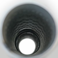 Резонатор «belais» круглый Ø100 мм, c камерой длина 300 мм, труба Ø63 мм (нержавеющая сталь)